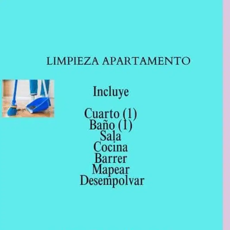 Limpieza de apartamento