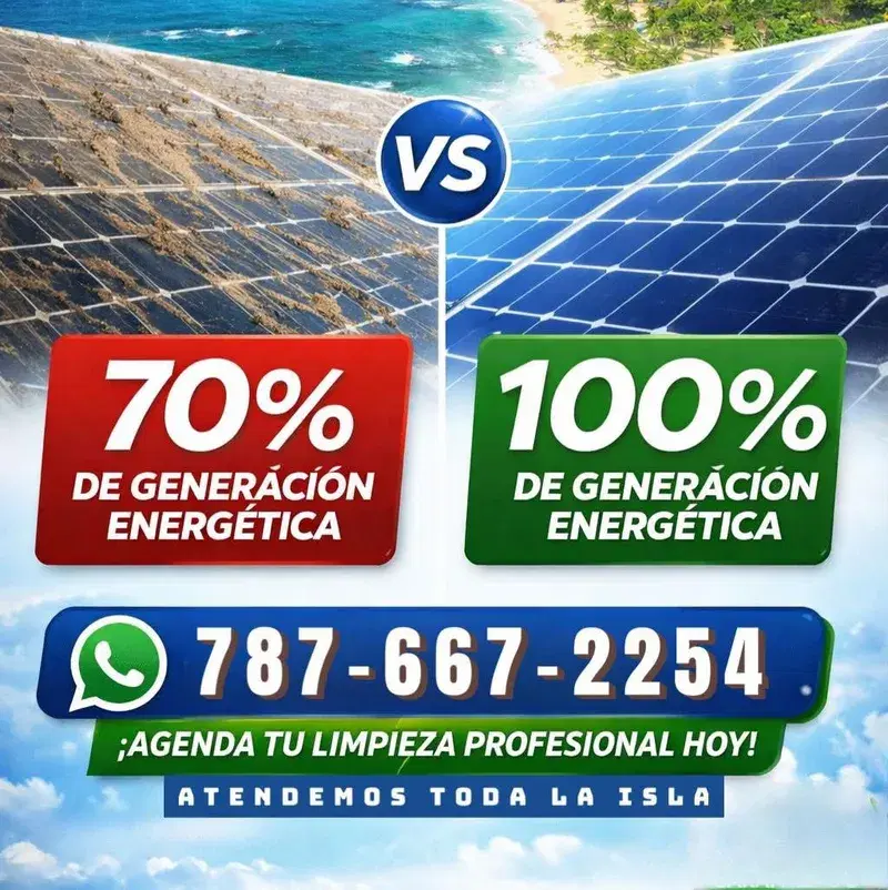Limpieza de Paneles Solares