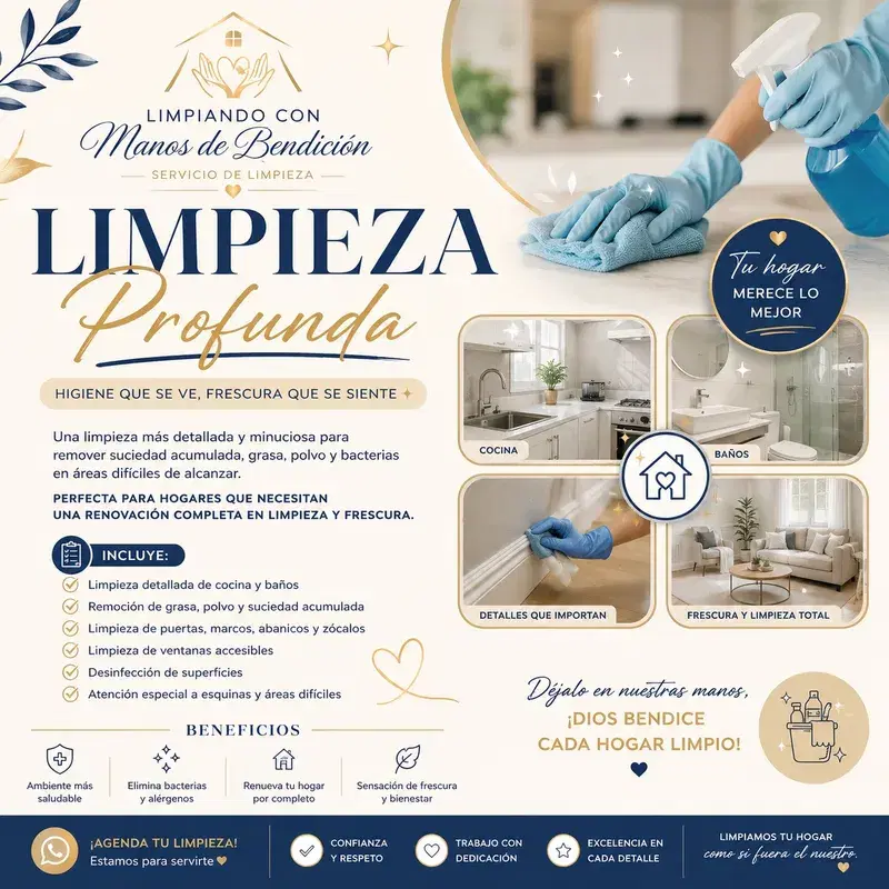 Limpieza Profunda de hogar